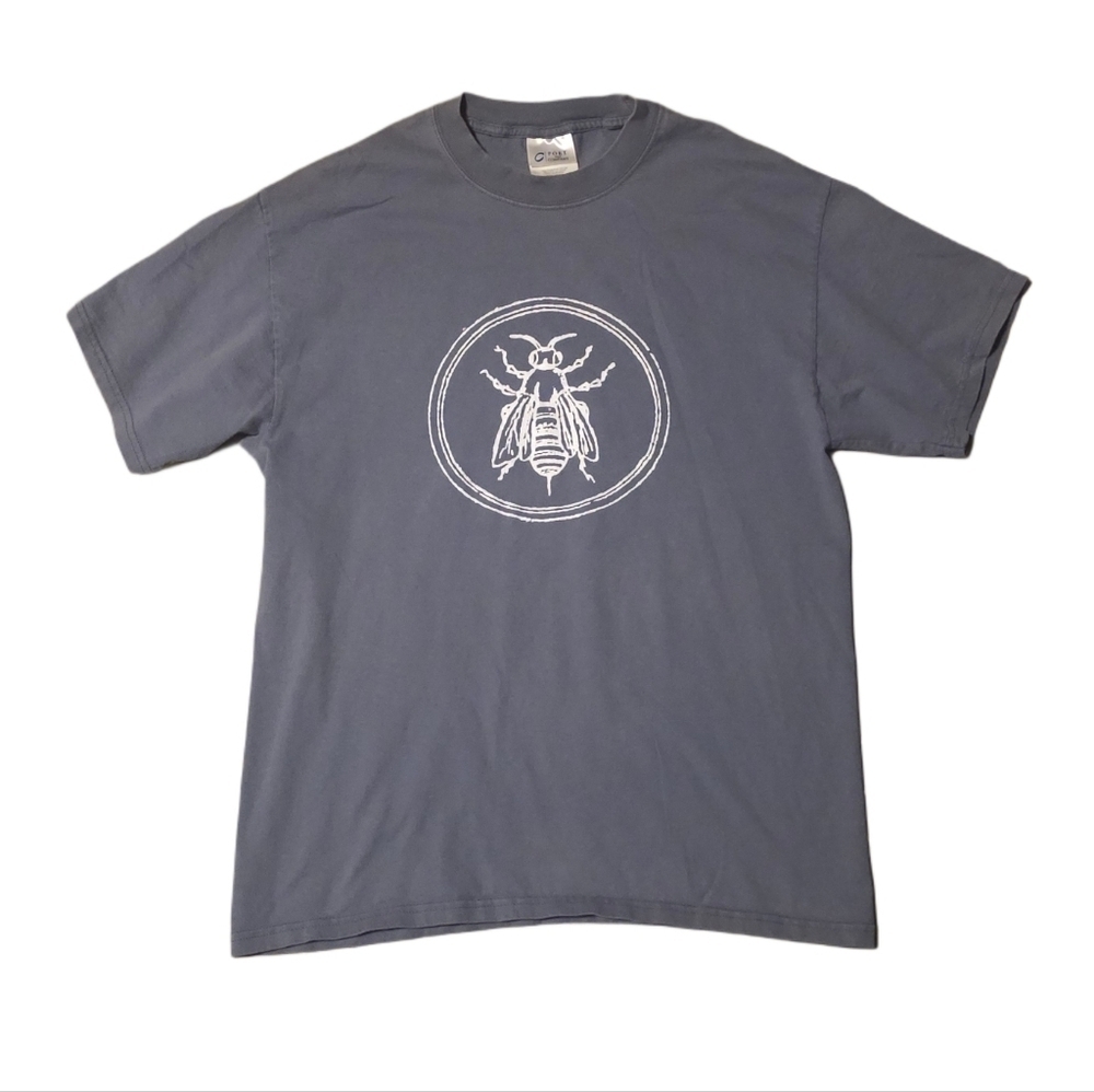Napa Valley Bee Company Blue Tee Size Medium